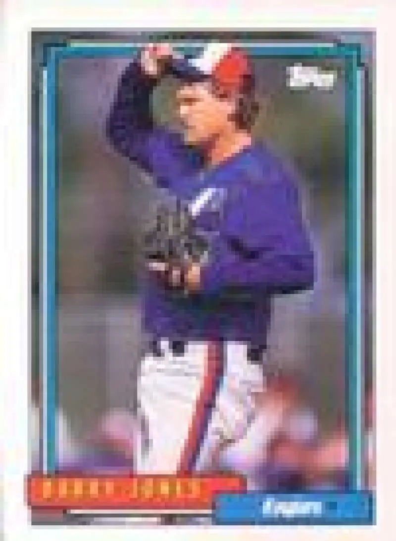 1992 Topps Micro #361 Barry Jones NM-MT Montreal Expos Baseball Card - Baseball Card Single