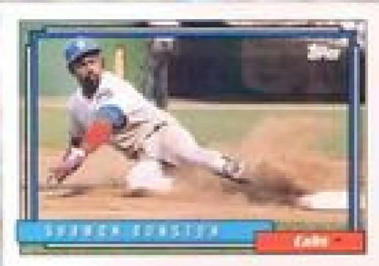 1992 Topps Micro #370 Shawon Dunston NM-MT Chicago Cubs Baseball Card - Baseball Card Single
