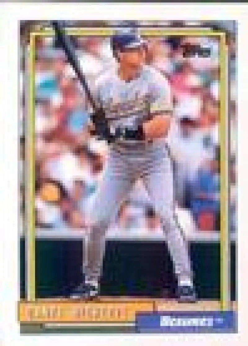 1992 Topps Micro #371 Dante Bichette NM-MT Milwaukee Brewers Baseball Card - Baseball Card Single