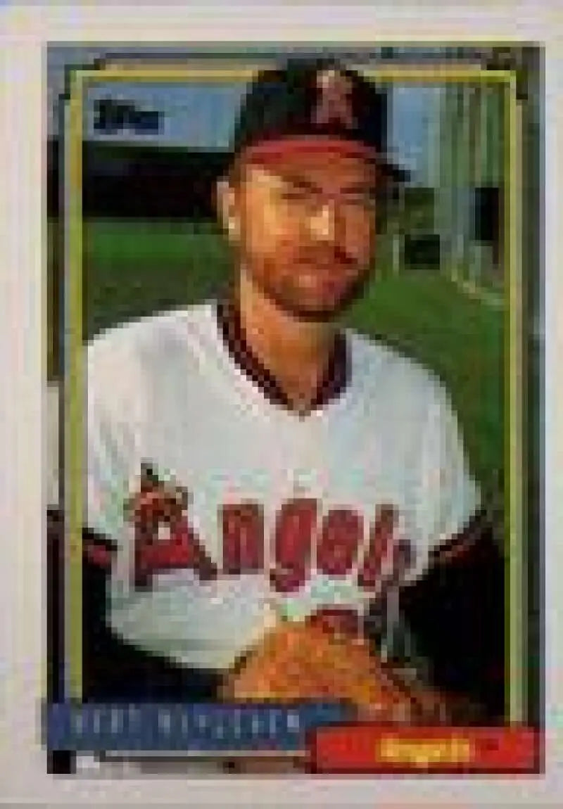 1992 Topps Micro #375 Bert Blyleven NM-MT California Angels Baseball Card - Baseball Card Single