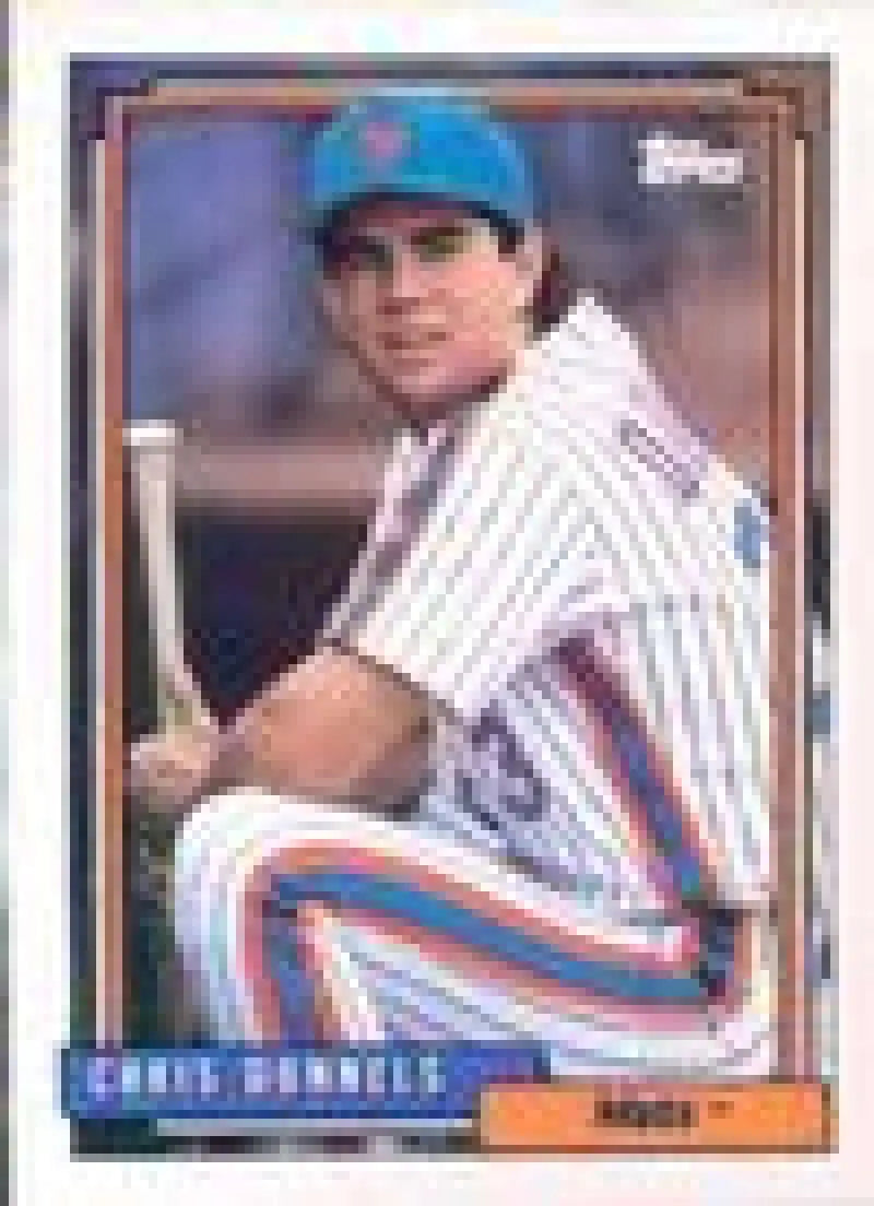 1992 Topps Micro #376 Chris Donnels NM-MT New York Mets Baseball Card - Baseball Card Single