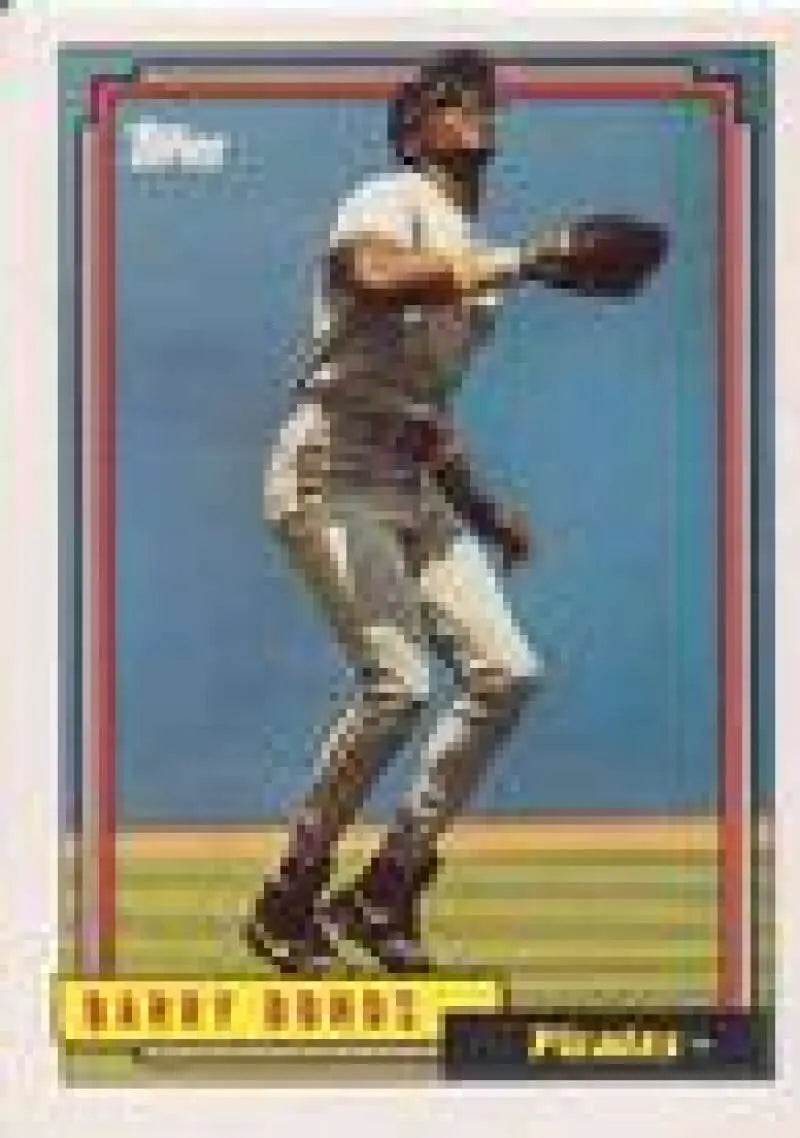 1992 Topps Micro #380 Barry Bonds NM-MT Pittsburgh Pirates Baseball Card - Baseball Card Single