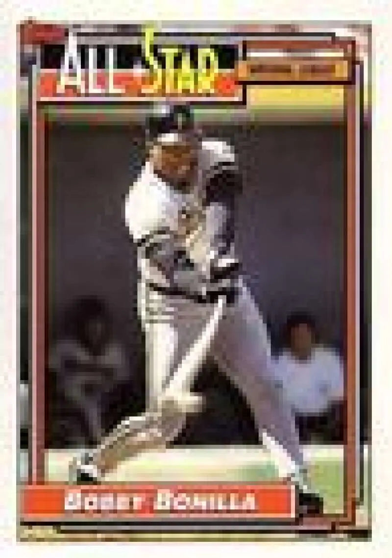 1992 Topps Micro #392 Bobby Bonilla NM-MT Pittsburgh Pirates Baseball Card - Baseball Card Single