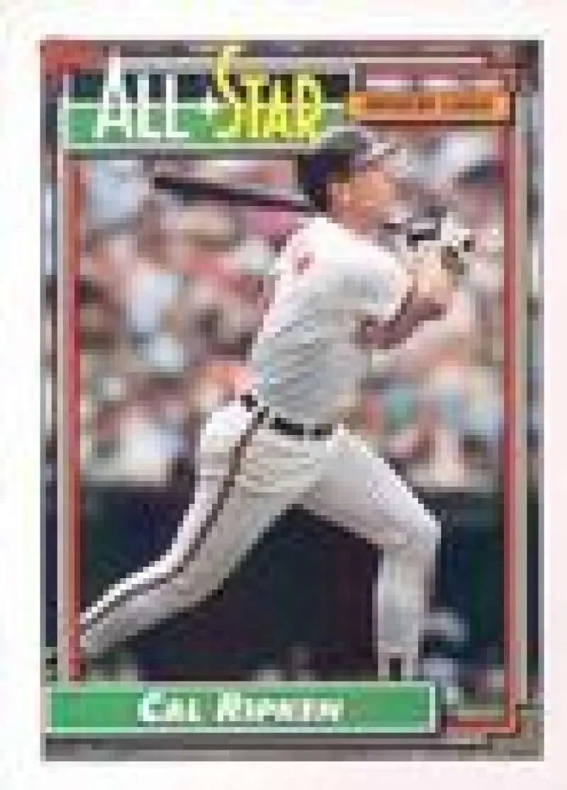 1992 Topps Micro #400 Cal Ripken Jr. NM-MT Baltimore Orioles Baseball Card - Baseball Card Single