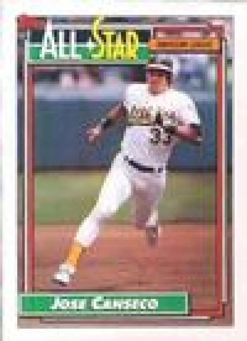 1992 Topps Micro #401 Jose Canseco NM-MT Oakland Athletics Baseball Card - Baseball Card Single