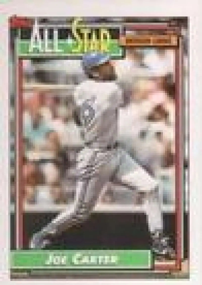 1992 Topps Micro #402 Joe Carter NM-MT Toronto Blue Jays Baseball Card - Baseball Card Single
