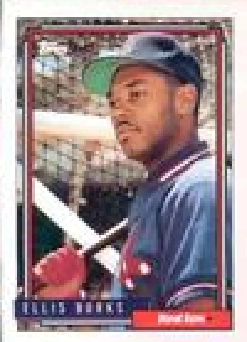 1992 Topps Micro #416 Ellis Burks NM-MT Boston Red Sox Baseball Card - Baseball Card Single
