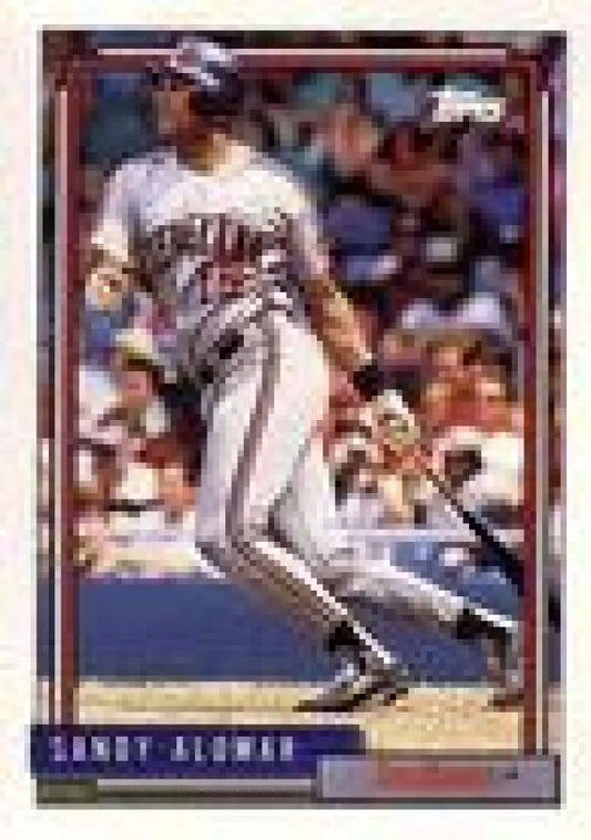1992 Topps Micro #420 Sandy Alomar Jr. NM-MT Cleveland Indians Baseball Card - Baseball Card Single