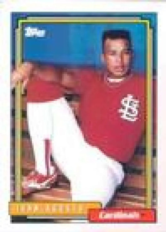 1992 Topps Micro #421 Juan Agosto NM-MT St. Louis Cardinals Baseball Card - Baseball Card Single