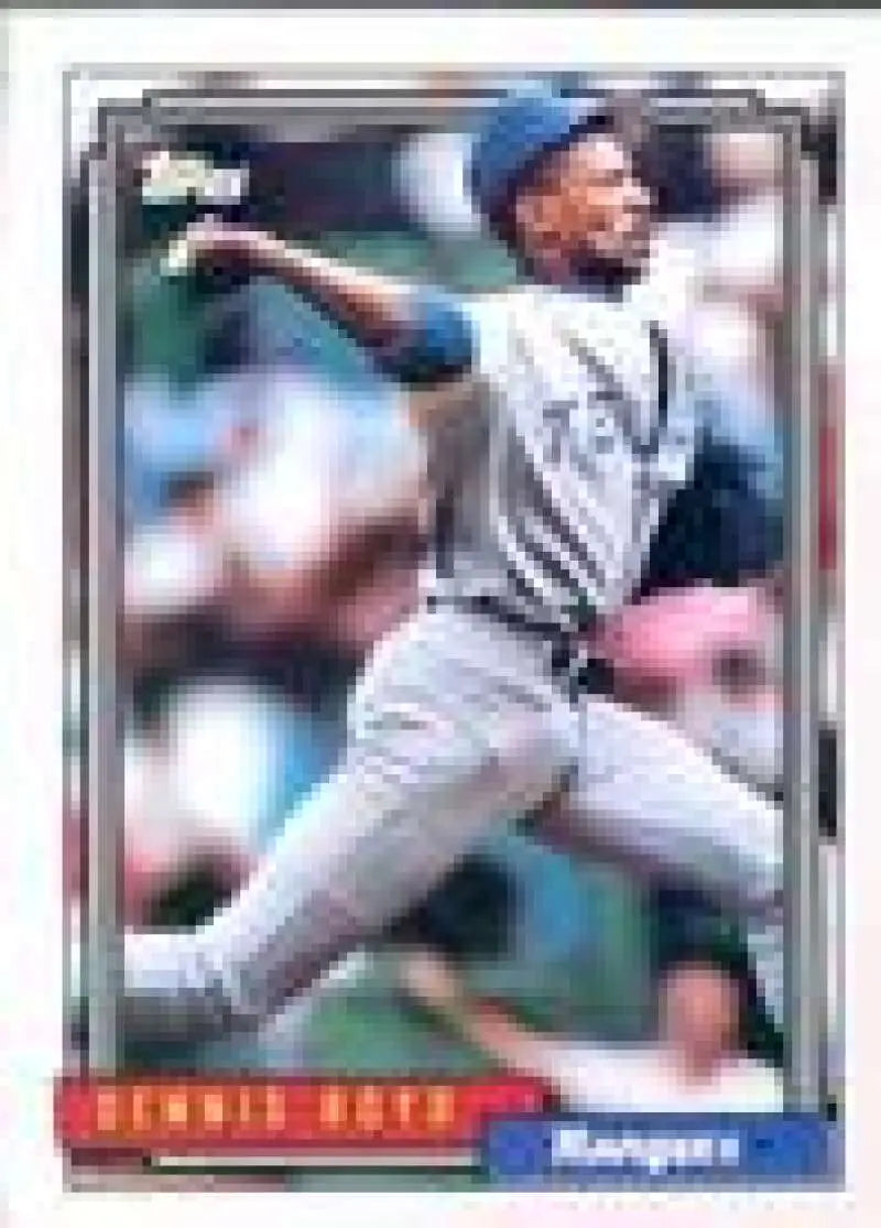 1992 Topps Micro #428 Oil Can Boyd NM-MT Texas Rangers Baseball Card - Baseball Card Single