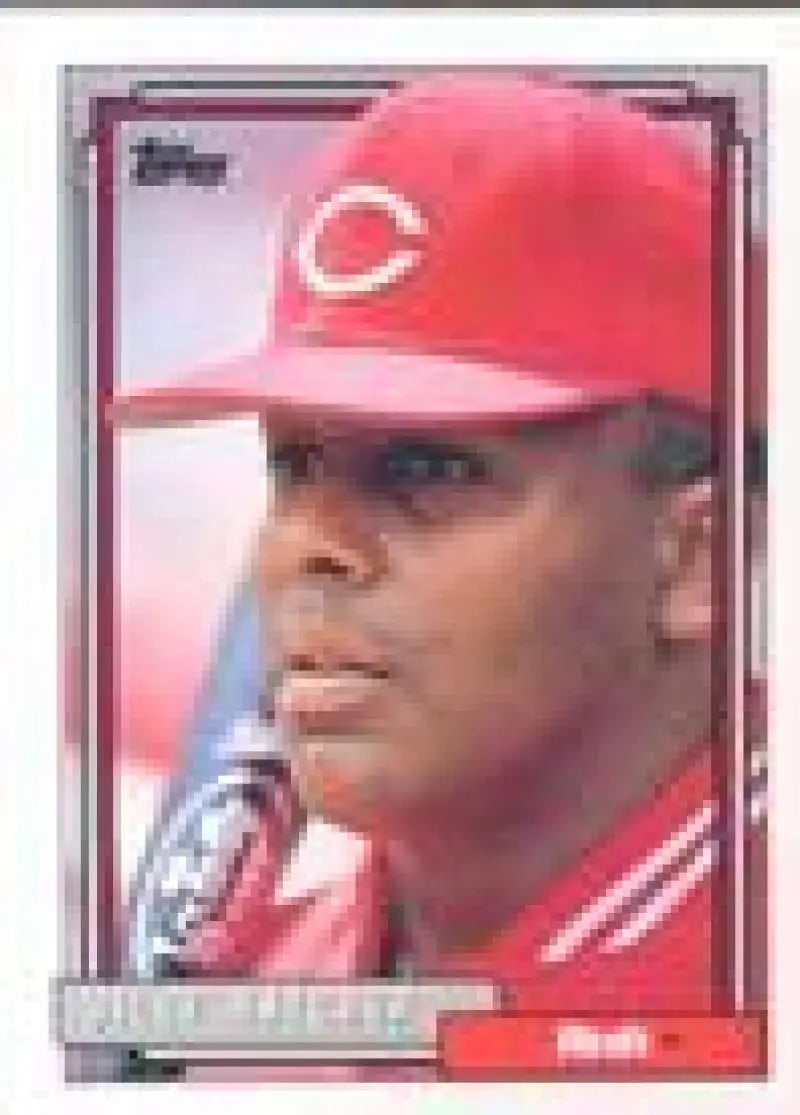 1992 Topps Micro #432 Billy Hatcher NM-MT Cincinnati Reds Baseball Card - Baseball Card Single