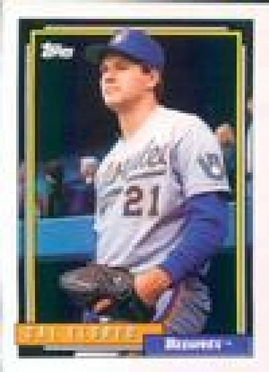 1992 Topps Micro #433 Cal Eldred NM-MT Milwaukee Brewers Baseball Card - Baseball Card Single