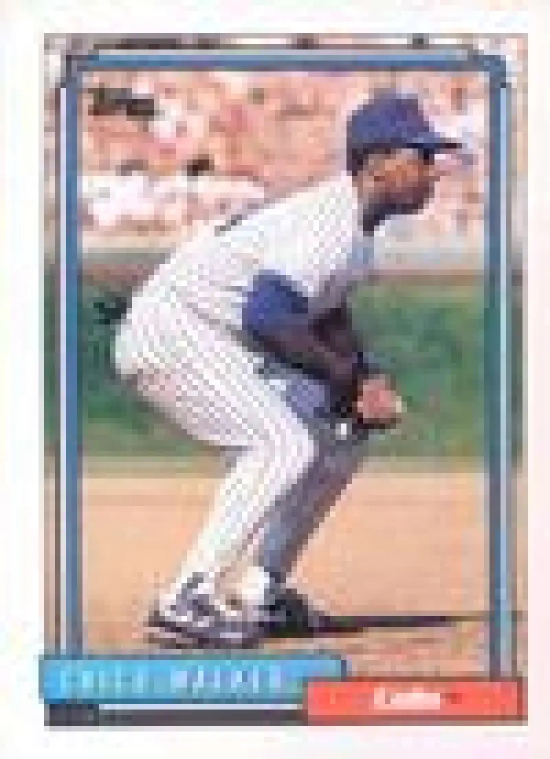 1992 Topps Micro #439 Chico Walker NM-MT Chicago Cubs Baseball Card - Baseball Card Single