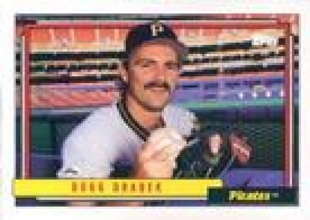 1992 Topps Micro #440 Doug Drabek NM-MT Pittsburgh Pirates Baseball Card - Baseball Card Single