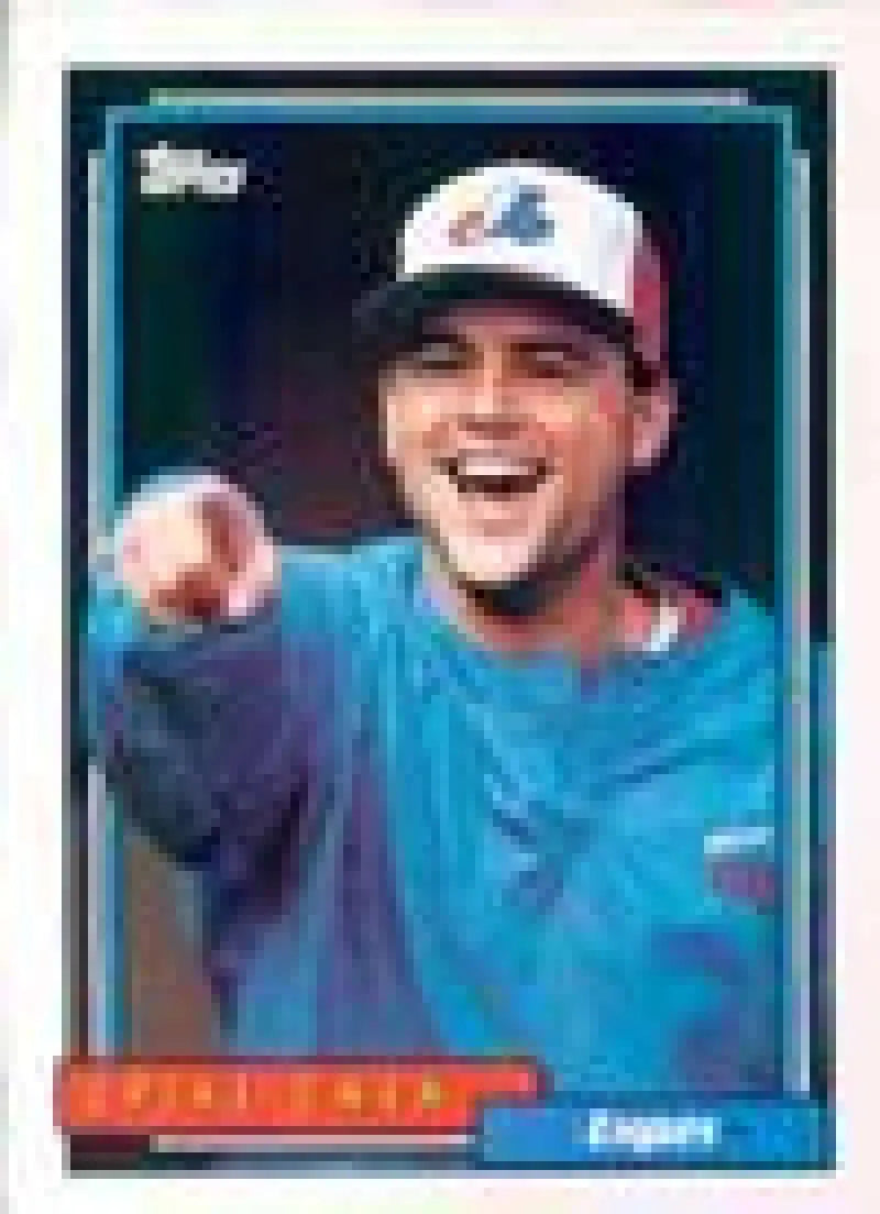1992 Topps Micro #443 Spike Owen NM-MT Montreal Expos Baseball Card - Baseball Card Single