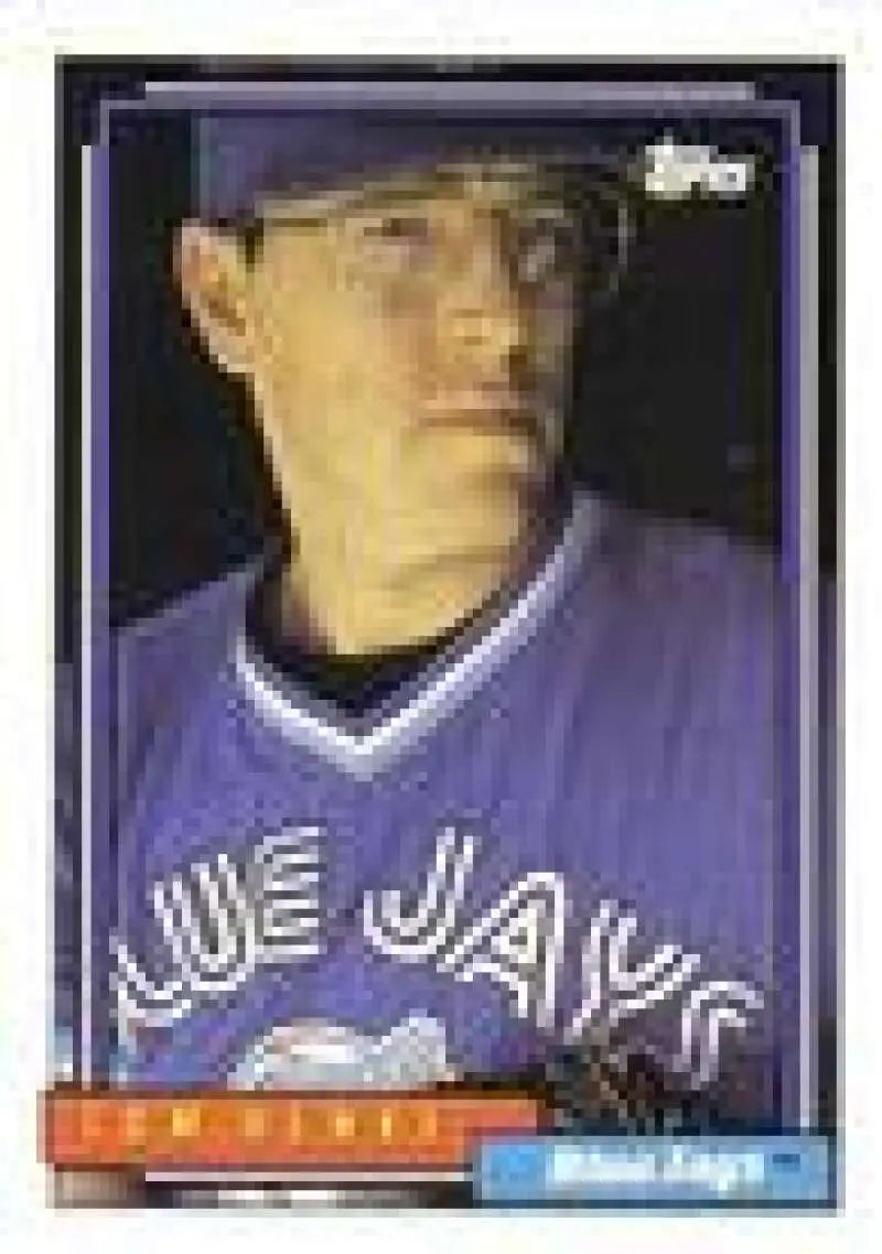 1992 Topps Micro #451 Tom Henke NM-MT Toronto Blue Jays Baseball Card - Baseball Card Single