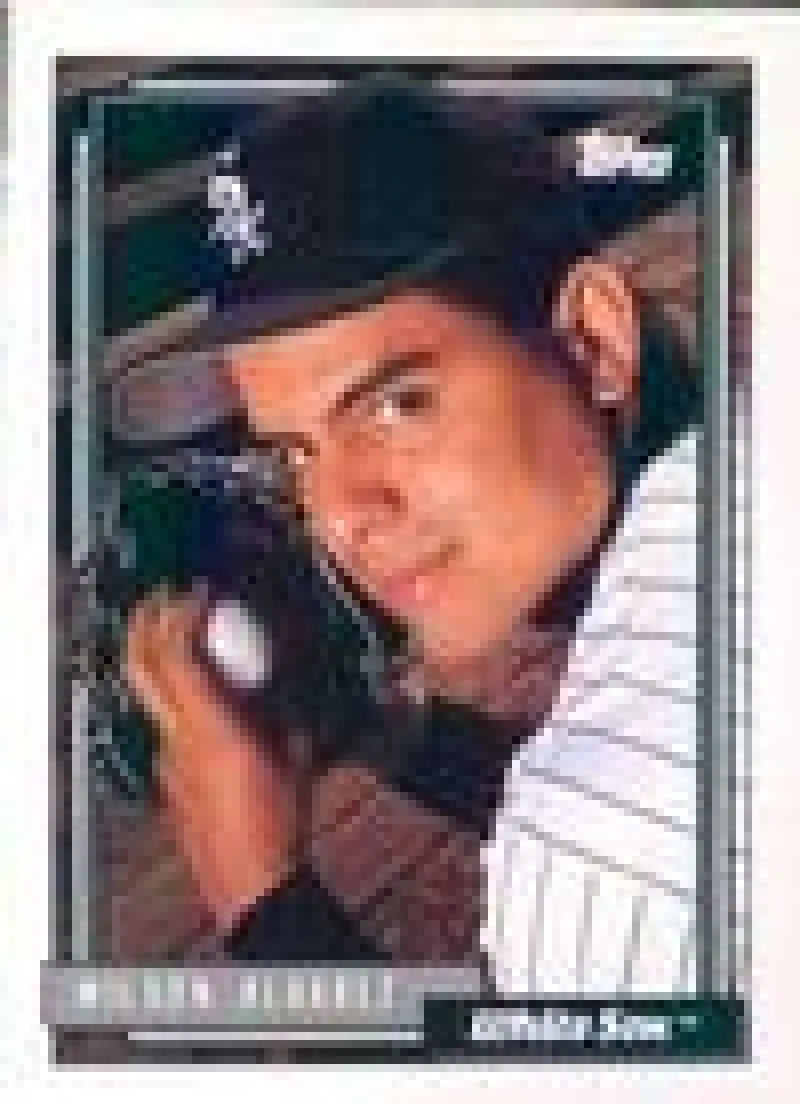 1992 Topps Micro #452 Wilson Alvarez NM-MT Chicago White Sox Baseball Card - Baseball Card Single