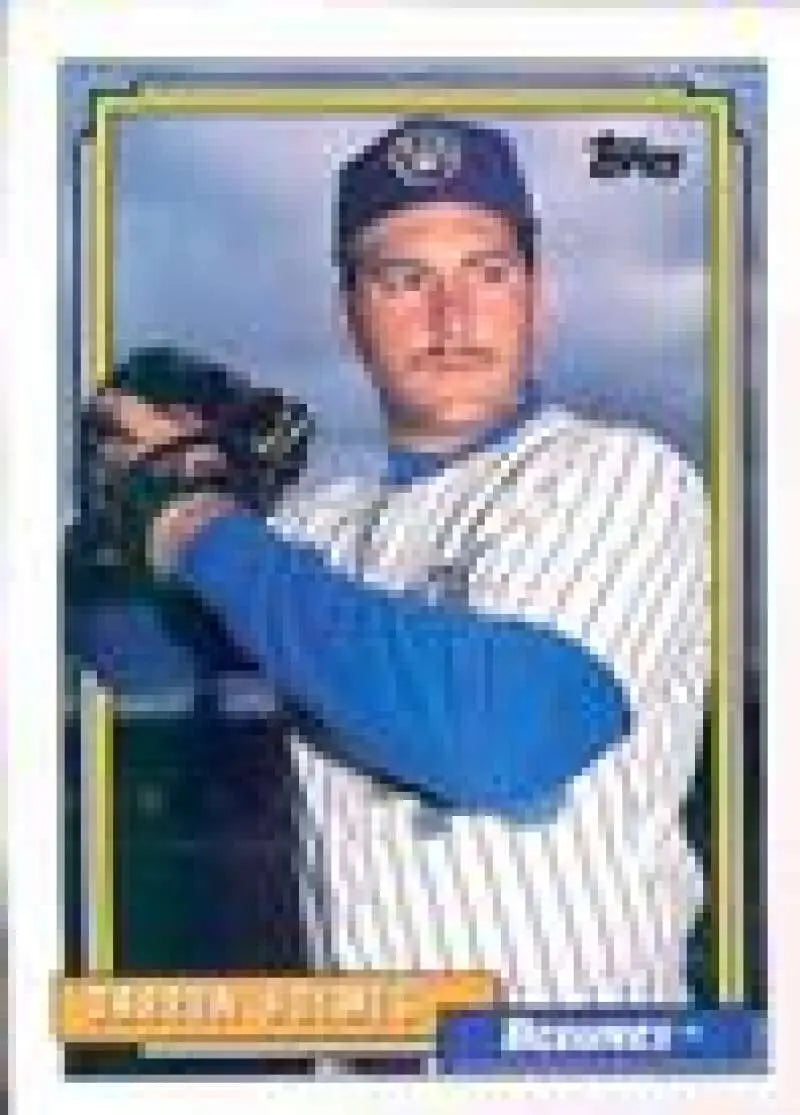 1992 Topps Micro #454 Darren Holmes NM-MT Milwaukee Brewers Baseball Card - Baseball Card Single