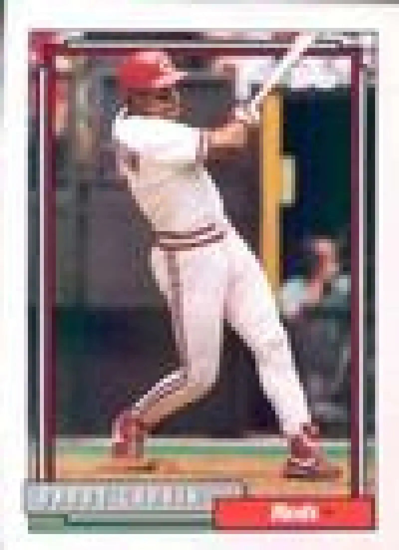 1992 Topps Micro #465 Barry Larkin NM-MT Cincinnati Reds Baseball Card - Baseball Card Single