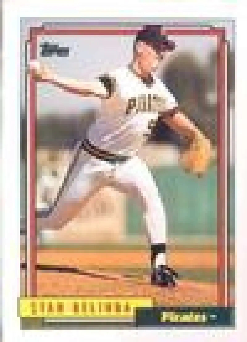 1992 Topps Micro #466 Stan Belinda NM-MT Pittsburgh Pirates Baseball Card - Baseball Card Single