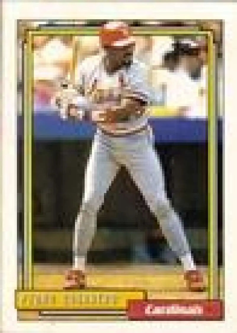 1992 Topps Micro #470 Pedro Guerrero NM-MT St. Louis Cardinals Baseball Card - Baseball Card Single