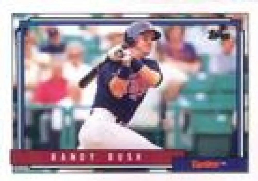 1992 Topps Micro #476 Randy Bush NM-MT Minnesota Twins Baseball Card - Baseball Card Single