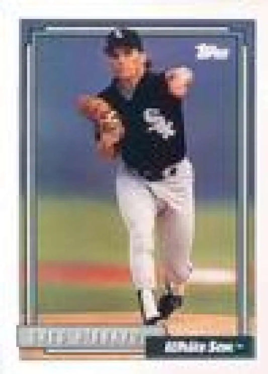 1992 Topps Micro #477 Greg Hibbard NM-MT Chicago White Sox Baseball Card - Baseball Card Single