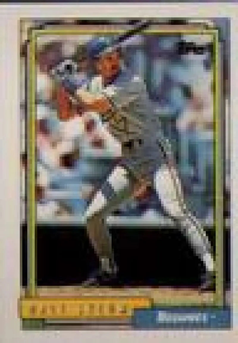 1992 Topps Micro #478 Dale Sveum NM-MT Milwaukee Brewers Baseball Card - Baseball Card Single