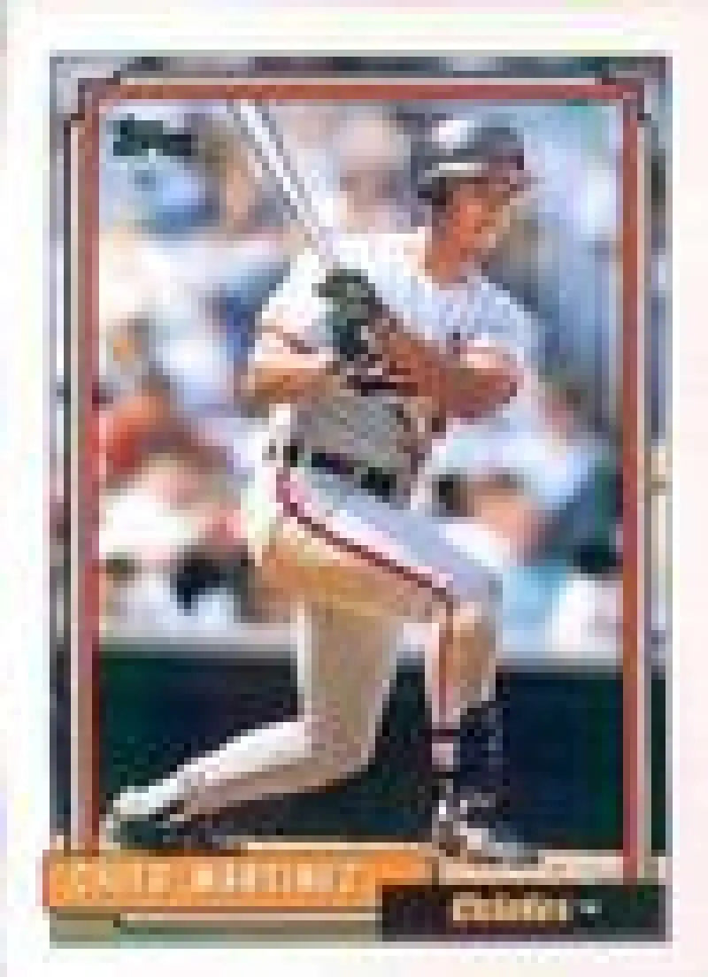 1992 Topps Micro #479 Chito Martinez NM-MT Baltimore Orioles Baseball Card - Baseball Card Single