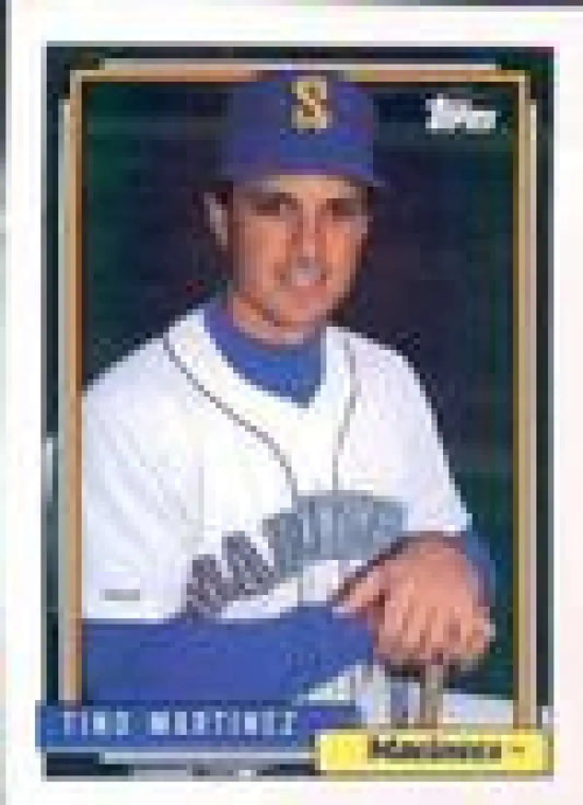 1992 Topps Micro #481 Tino Martinez NM-MT Seattle Mariners Baseball Card - Baseball Card Single