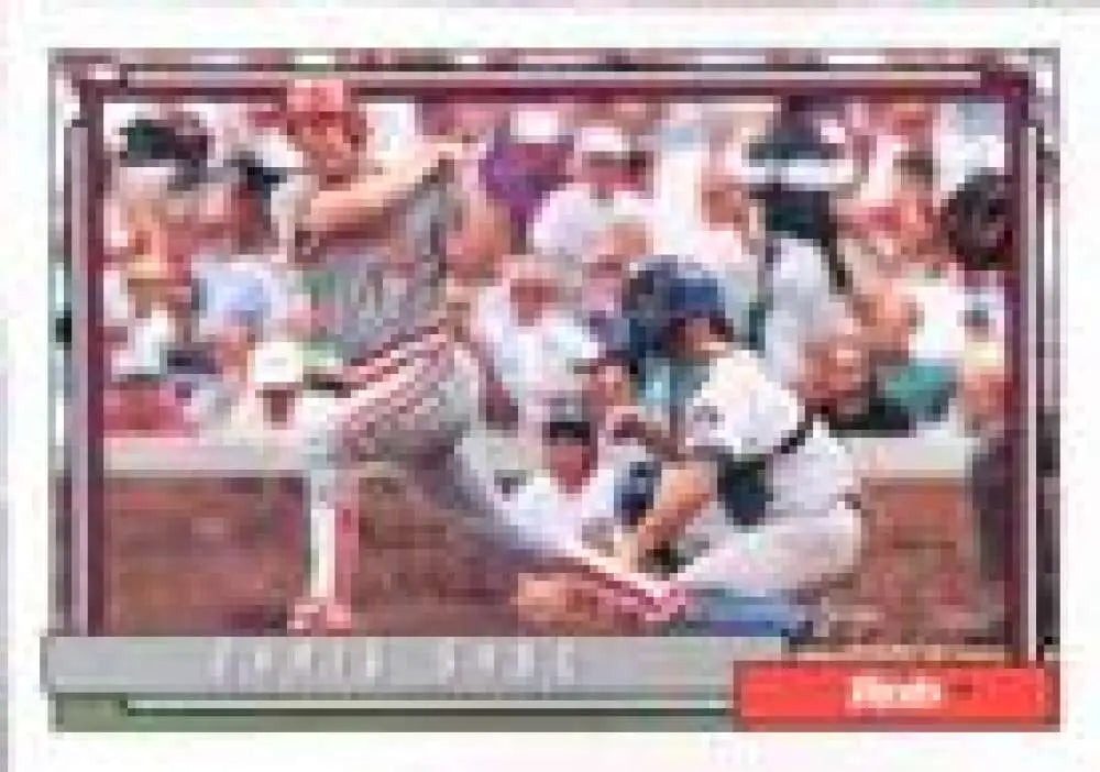 1992 Topps Micro #485 Chris Sabo NM-MT Cincinnati Reds Baseball Card - Baseball Card Single