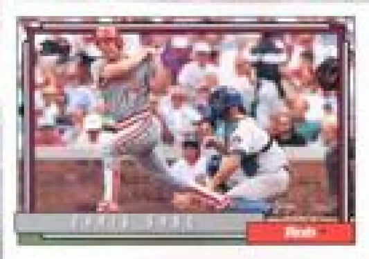 1992 Topps Micro #485 Chris Sabo NM-MT Cincinnati Reds Baseball Card - Baseball Card Single