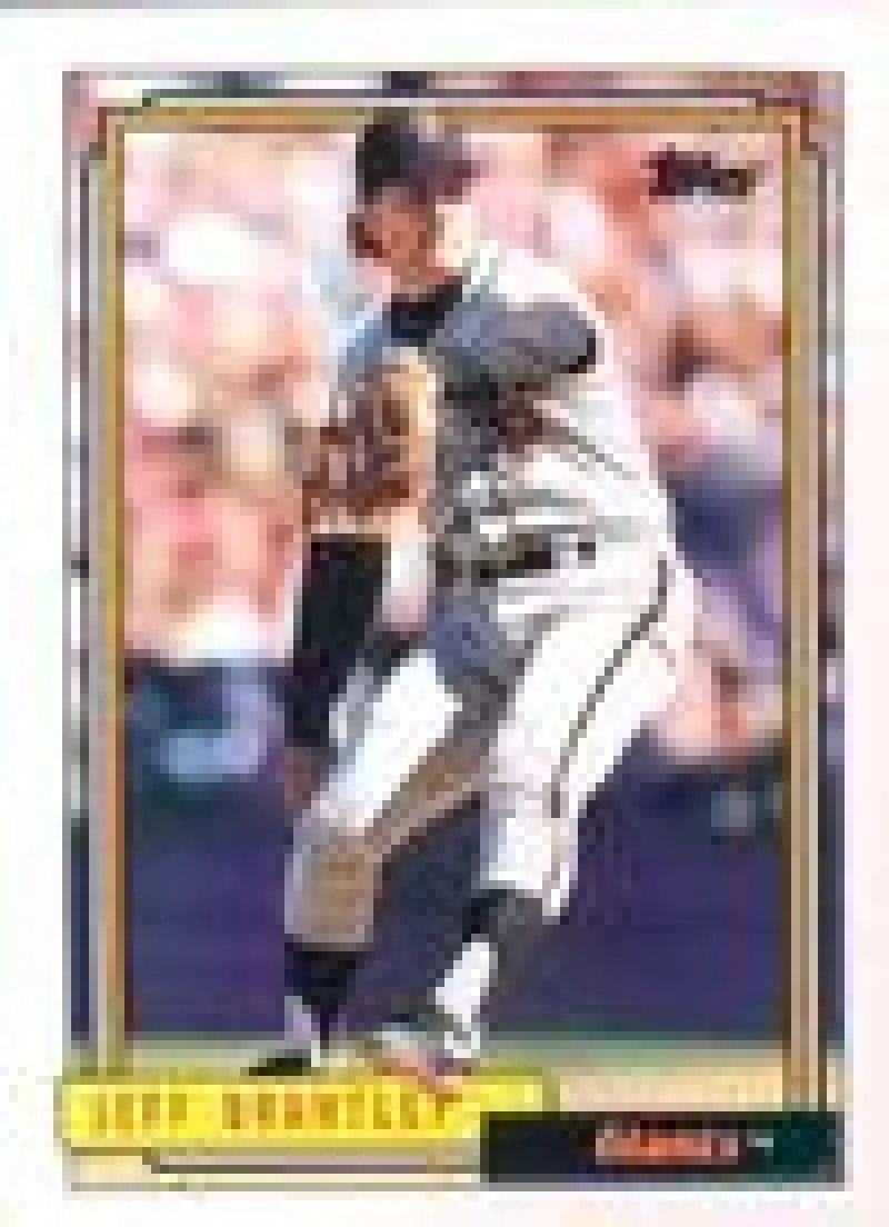 1992 Topps Micro #491 Jeff Brantley NM-MT San Francisco Giants Baseball Card - Baseball Card Single