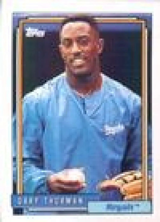 1992 Topps Micro #494 Gary Thurman NM-MT Kansas City Royals Baseball Card - Baseball Card Single