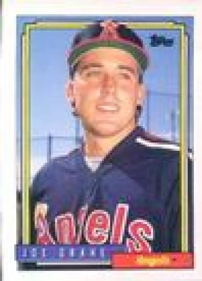 1992 Topps Micro #496 Joe Grahe NM-MT California Angels Baseball Card - Baseball Card Single