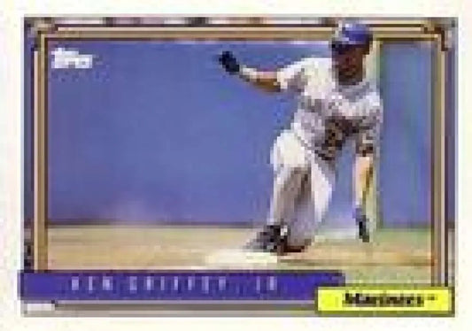 1992 Topps Micro #50 Ken Griffey Jr. NM-MT Seattle Mariners Baseball Card - Baseball Card Single