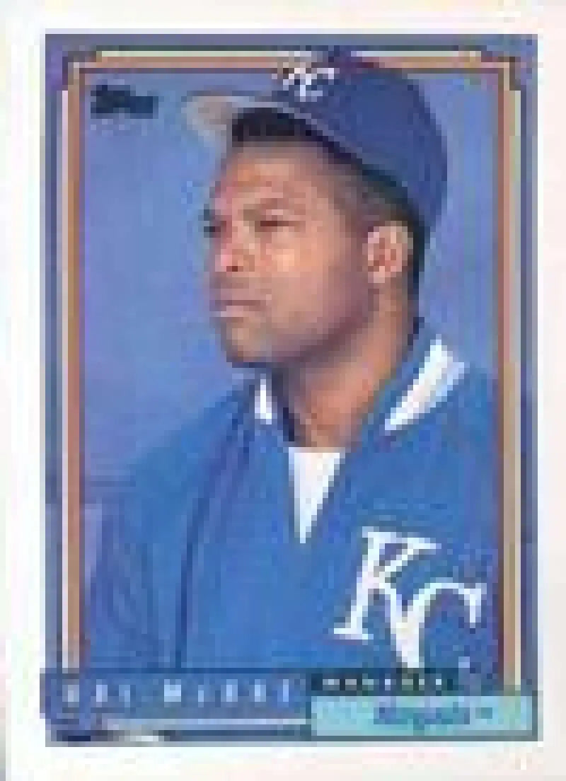 1992 Topps Micro #519 Hal McRae NM-MT Kansas City Royals Baseball Card - Baseball Card Single
