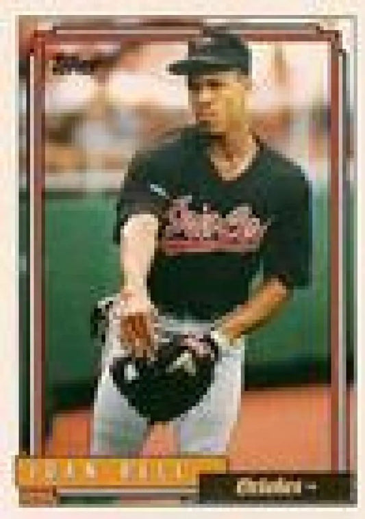1992 Topps Micro #52 Juan Bell NM-MT Baltimore Orioles Baseball Card - Baseball Card Single