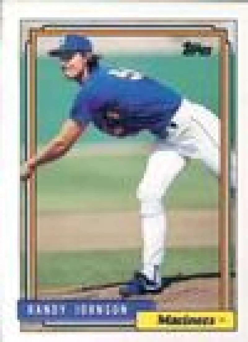 1992 Topps Micro #525 Randy Johnson NM-MT Seattle Mariners Baseball Card - Baseball Card Single