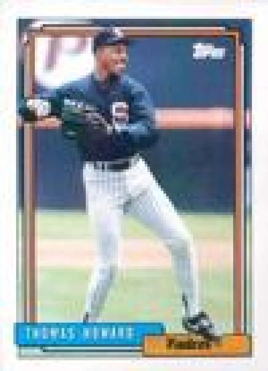 1992 Topps Micro #539 Thomas Howard NM-MT San Diego Padres Baseball Card - Baseball Card Single
