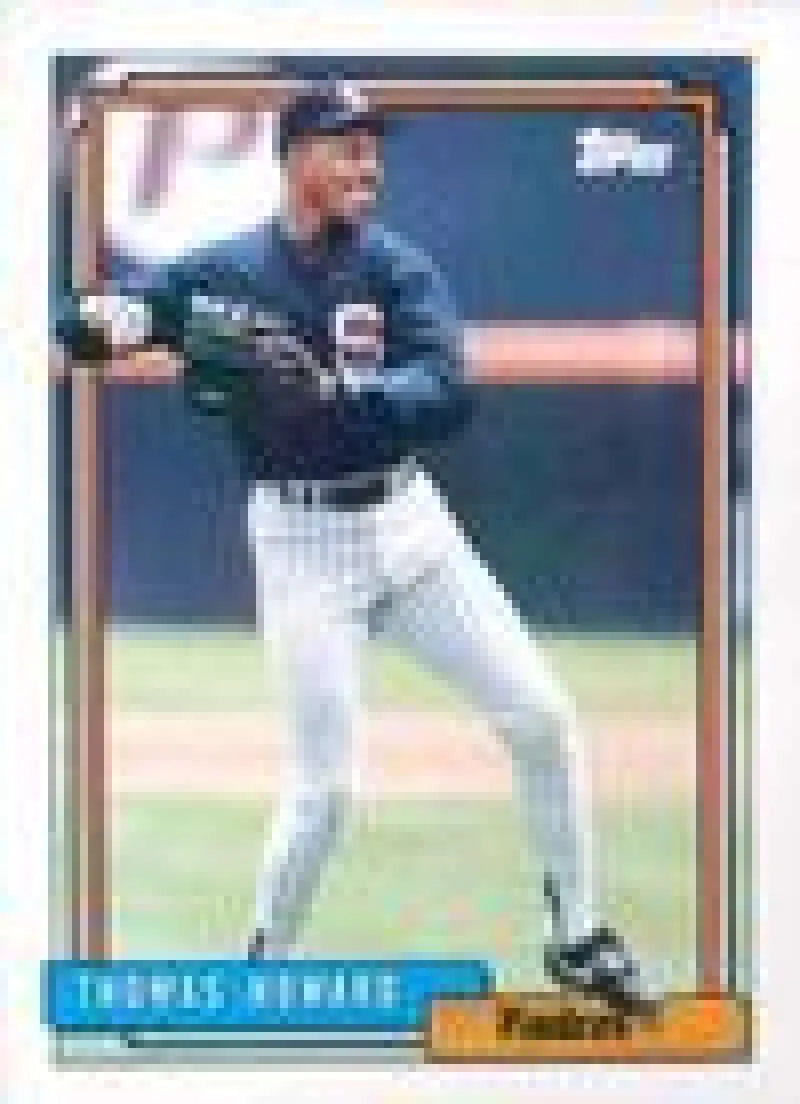 1992 Topps Micro #539 Thomas Howard NM-MT San Diego Padres Baseball Card - Baseball Card Single