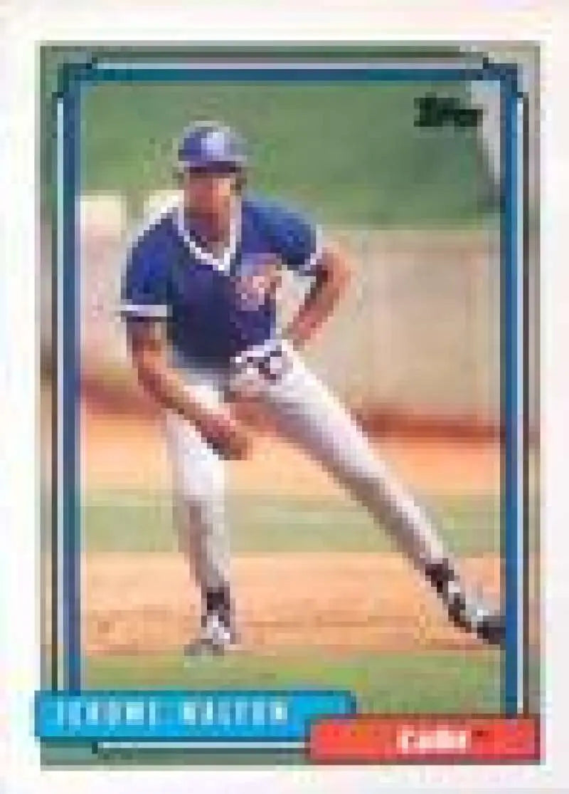 1992 Topps Micro #543 Jerome Walton NM-MT Chicago Cubs Baseball Card - Baseball Card Single