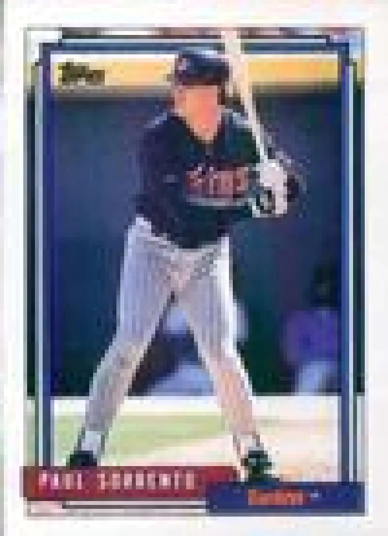 1992 Topps Micro #546 Paul Sorrento NM-MT Minnesota Twins Baseball Card - Baseball Card Single