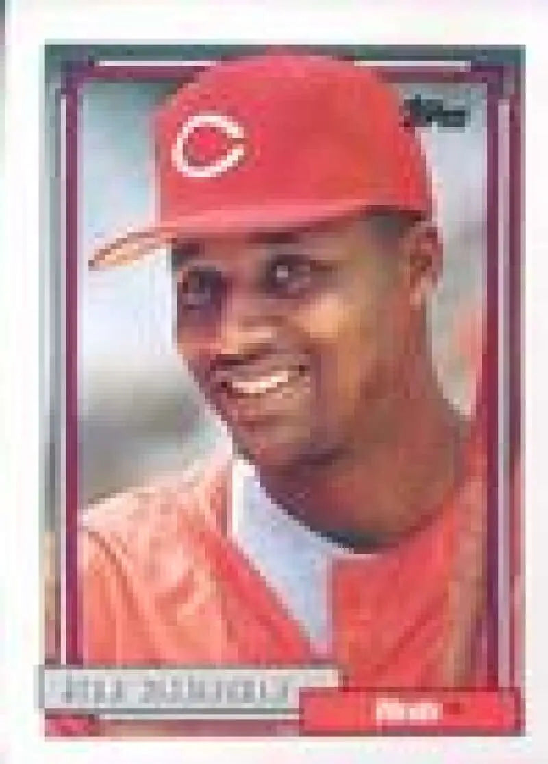 1992 Topps Micro #547 Herm Winningham NM-MT Cincinnati Reds Baseball Card - Baseball Card Single
