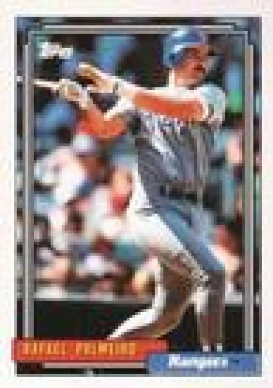1992 Topps Micro #55 Rafael Palmeiro NM-MT Texas Rangers Baseball Card - Baseball Card Single