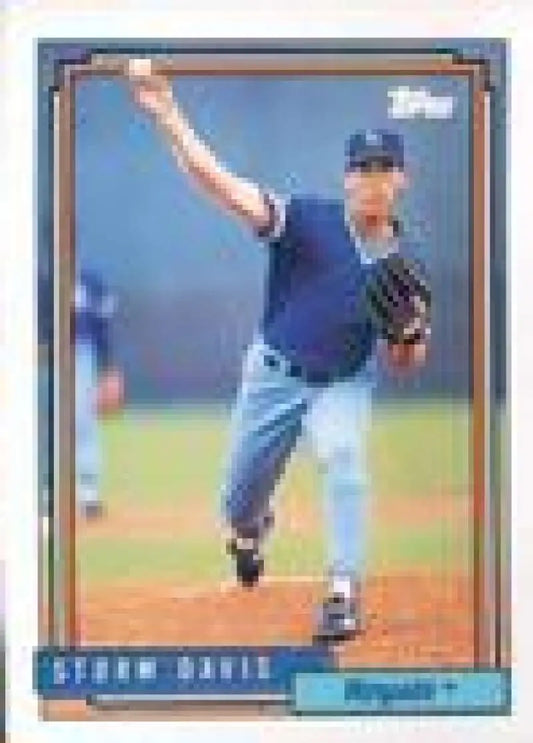 1992 Topps Micro #556 Storm Davis NM-MT Kansas City Royals Baseball Card - Baseball Card Single