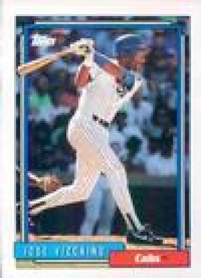 1992 Topps Micro #561 Jose Vizcaino NM-MT Chicago Cubs Baseball Card - Baseball Card Single