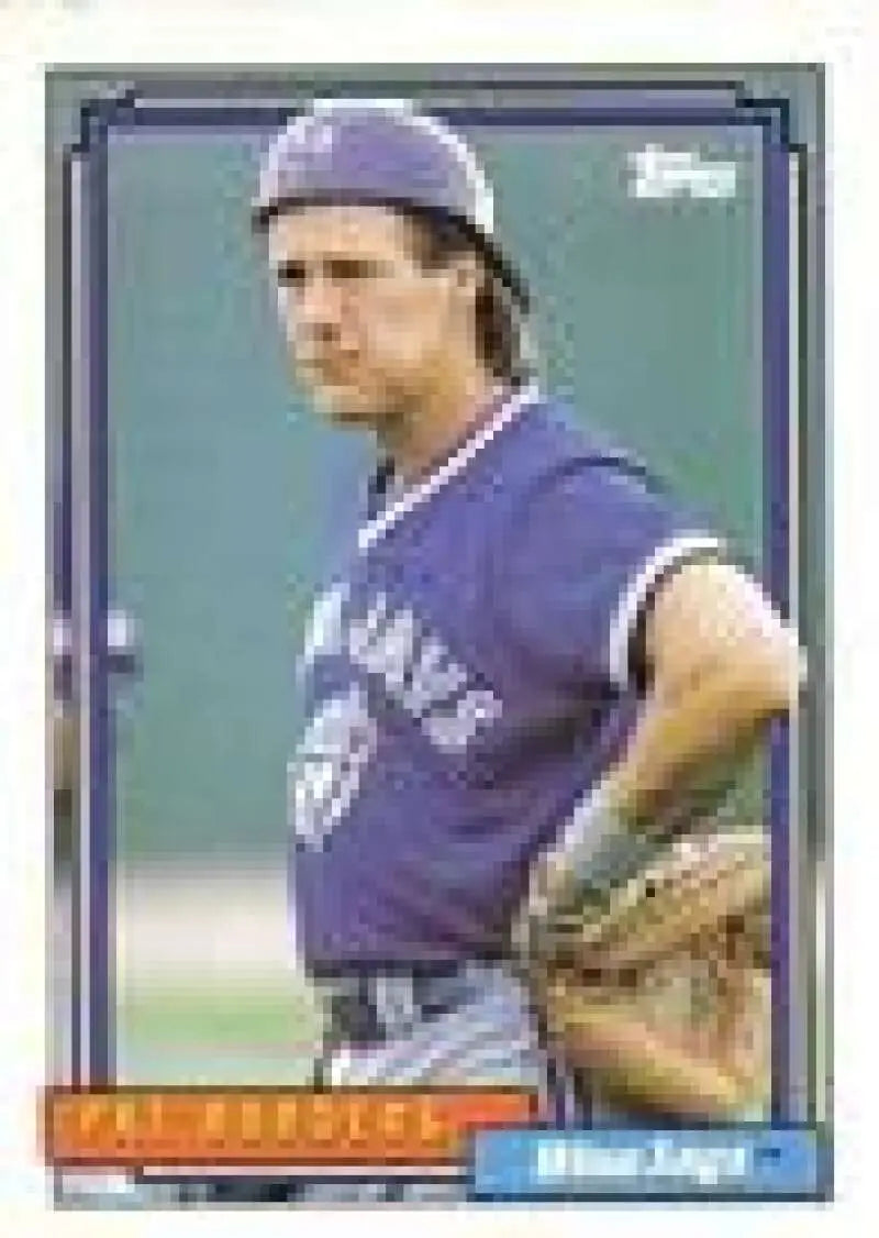 1992 Topps Micro #563 Pat Borders NM-MT Toronto Blue Jays Baseball Card - Baseball Card Single