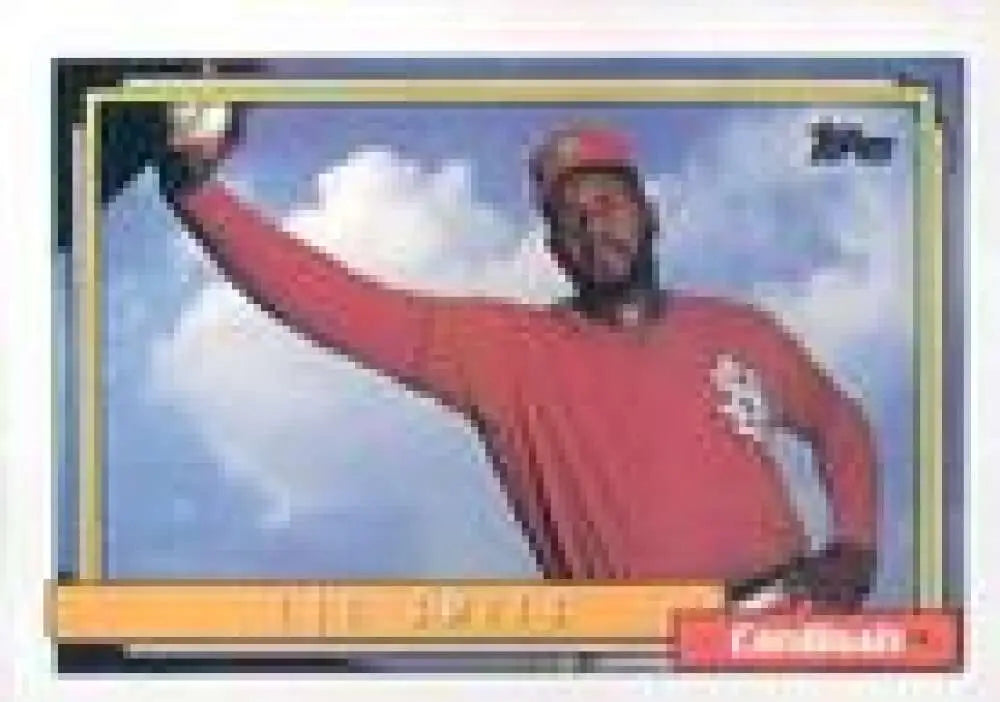 1992 Topps Micro #565 Lee Smith NM-MT St. Louis Cardinals Baseball Card - Baseball Card Single