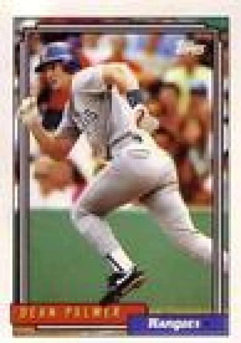 1992 Topps Micro #567 Dean Palmer NM-MT Texas Rangers Baseball Card - Baseball Card Single